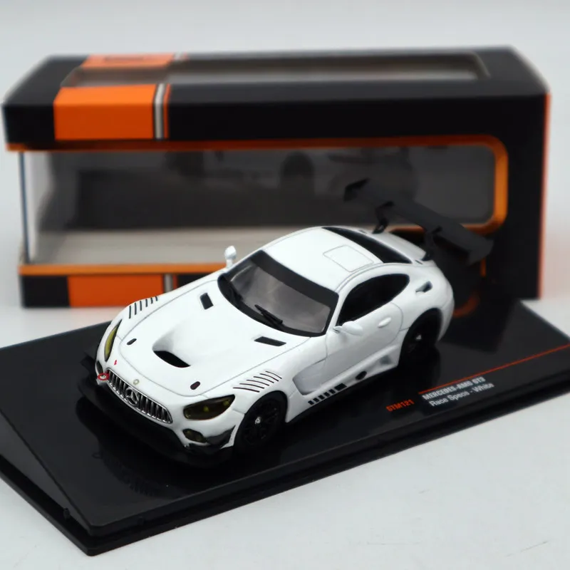 IXO 1:43 для Mercedes-AMG GT3 Racing Specs-белый GTM121 литые модели Ограниченная серия Коллекция игрушек автомобиль