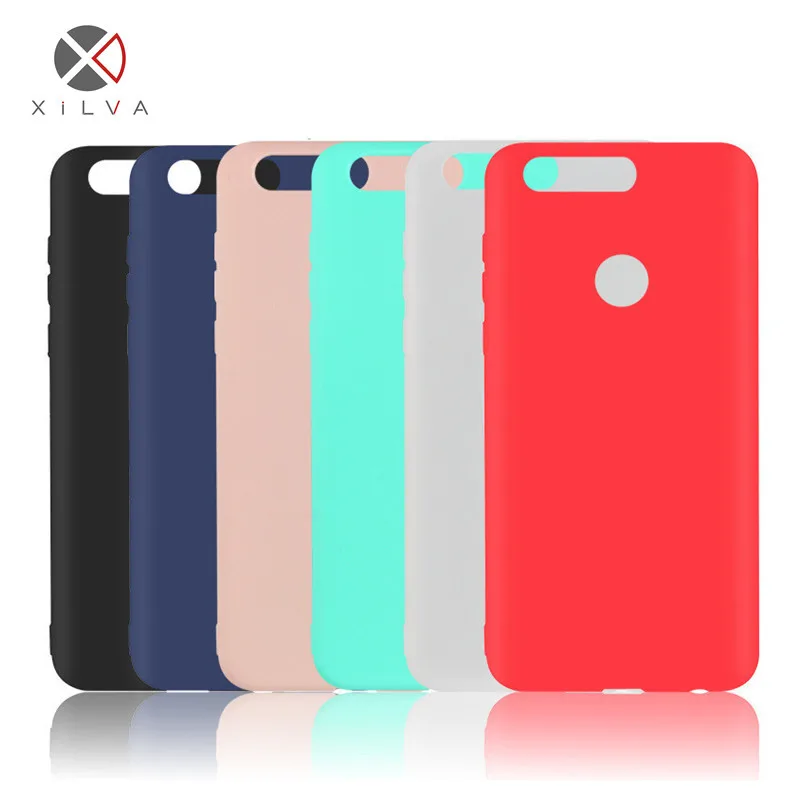 

For Xiaomi 8 A2 Redmi Note 5 F1 Anti-fingerprint Soft TPU Candy Colors Silicone Case For MAX 3 Note 4X Note 3 4A 3S Redmi 6 Pro