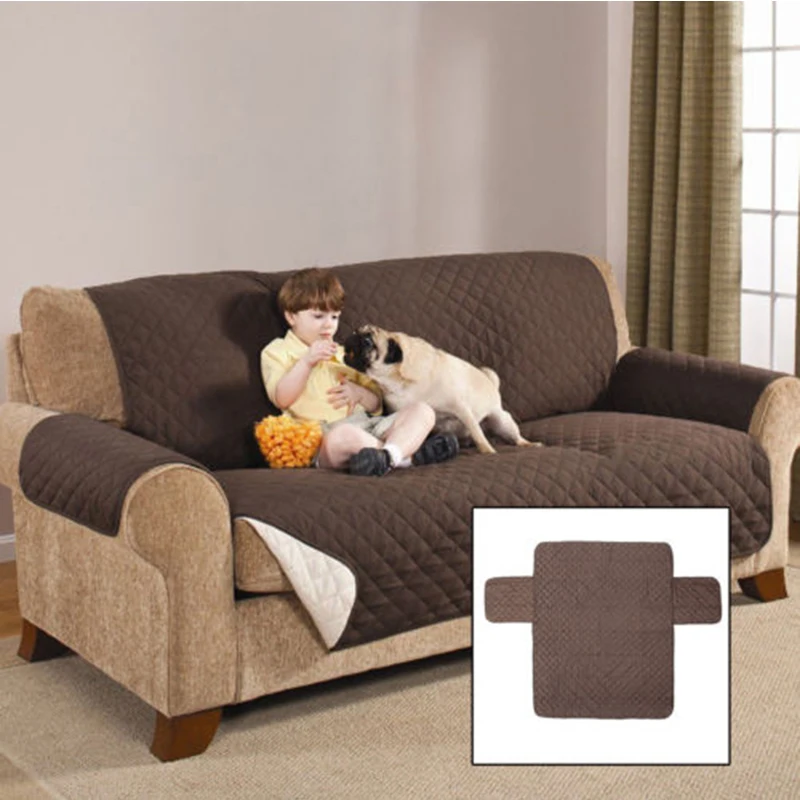 Waterproof 1 3 Person Couch Seat Sofa Armrest Cover
