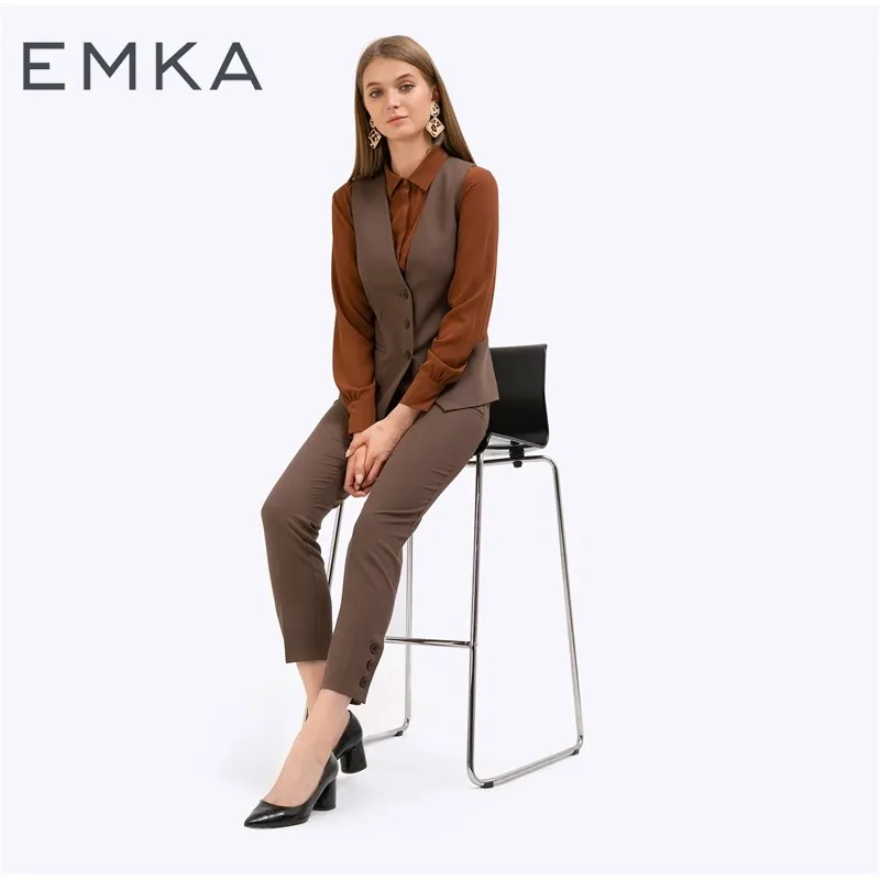 Брюки и бриджи EMKA D108/coast | Женская одежда