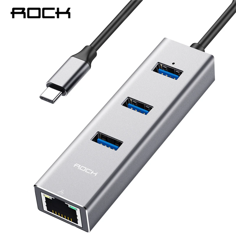Тип usb C концентратор адаптер для Macbook Pro Dock Тип-C на Usb 3 0 Rj45 конвертер Usb-C Gigabit сети