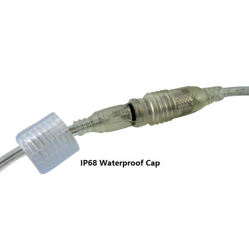 Водонепроницаемый DC удлинитель провода IP68 мужской женский кристалл Шнур питания