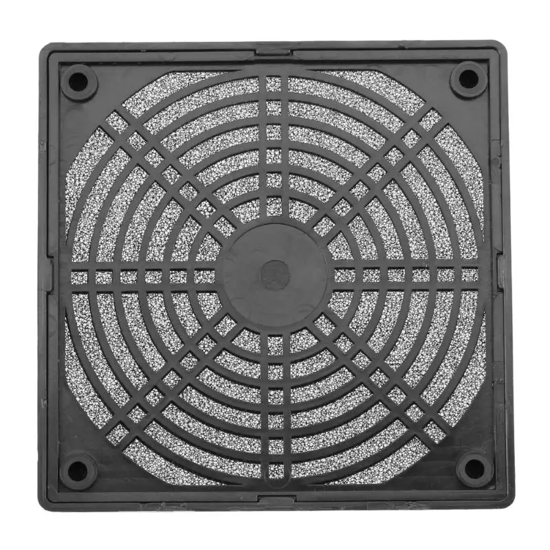 

1/2 Pcs PC Case Fan Dust Filter Guard Grill Protector Cover Plastic Computer Cooling Fan Cooler Radiator Dustproof Cover Net