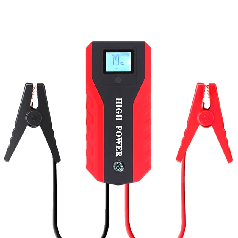 Eu Plug High Power Car Jump Starter Multi Function Charger Battery Emergency Portable Power Bank Pack Booster 12V Starting Dev