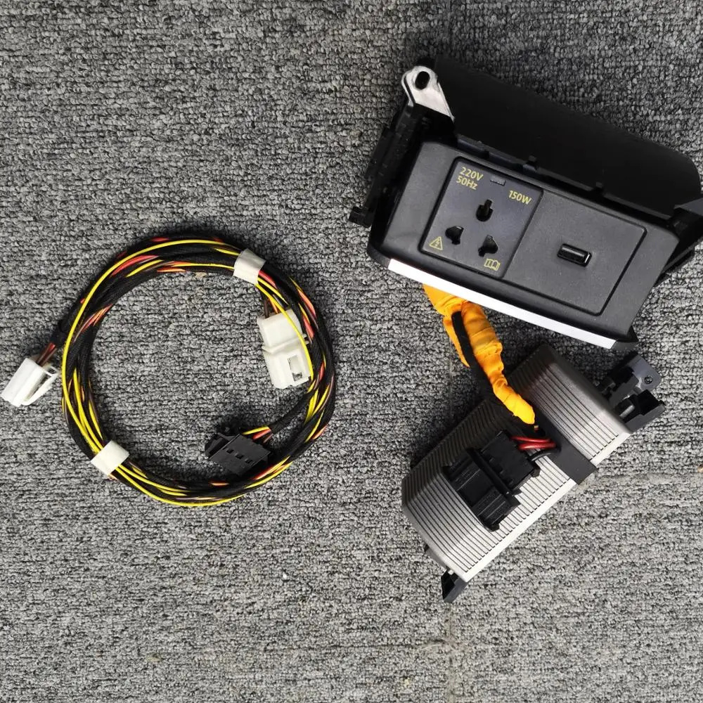 Для источника питания VW Passat B8 220 В и USB-интерфейса |