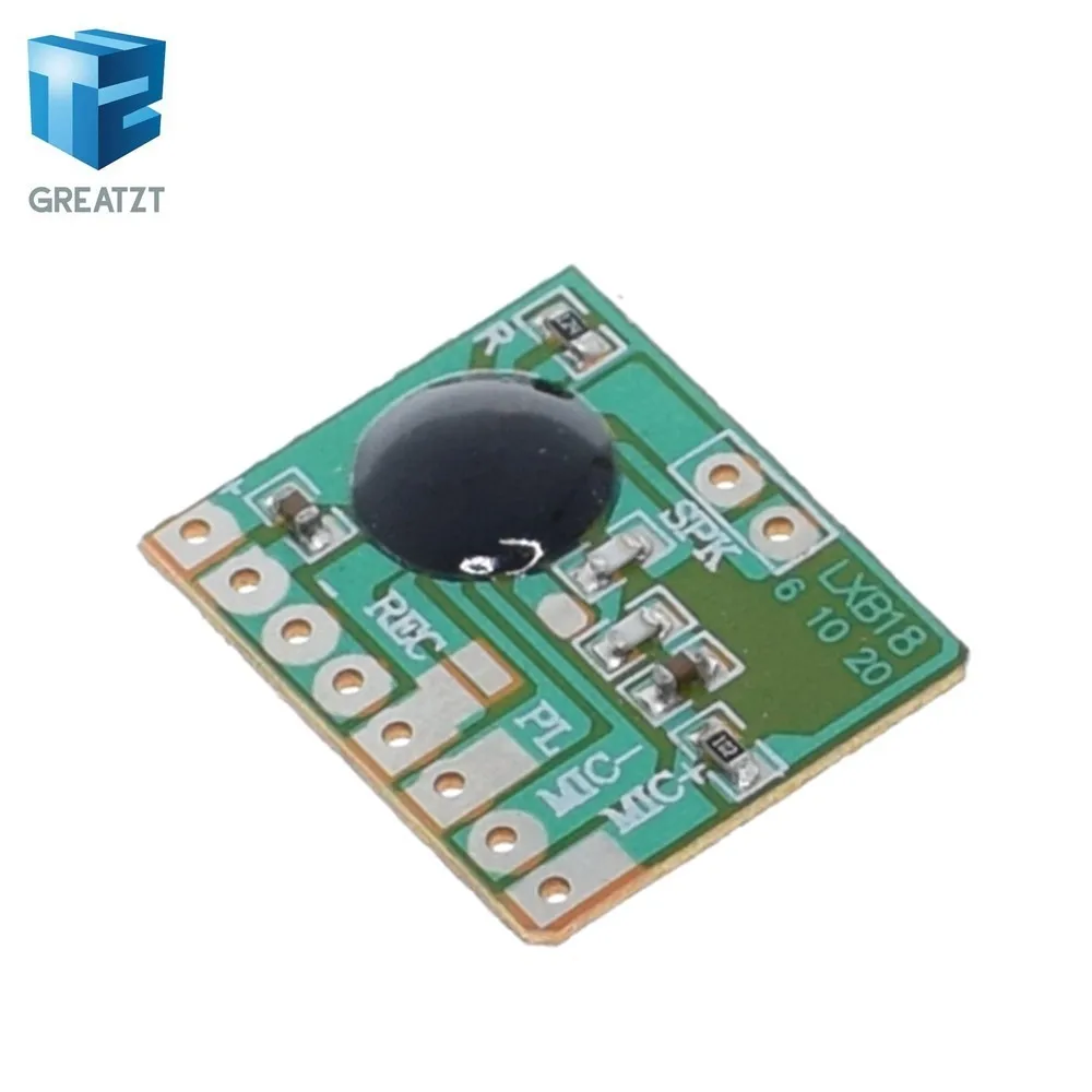 

ISD1806 6S Sound Recordable Chip IC Voice Music Talking Recorder Module 8ohm Speaker Electronic Gift Greeting Card 3-4.5V