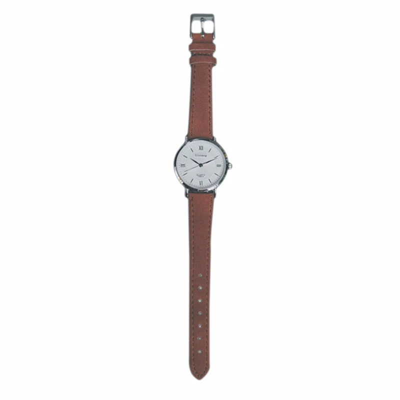 

Ulzzang Silver Stainless Steel Strap Women'S Fashion Simple Vintage Style Literary Small Fresh Quartz Watch