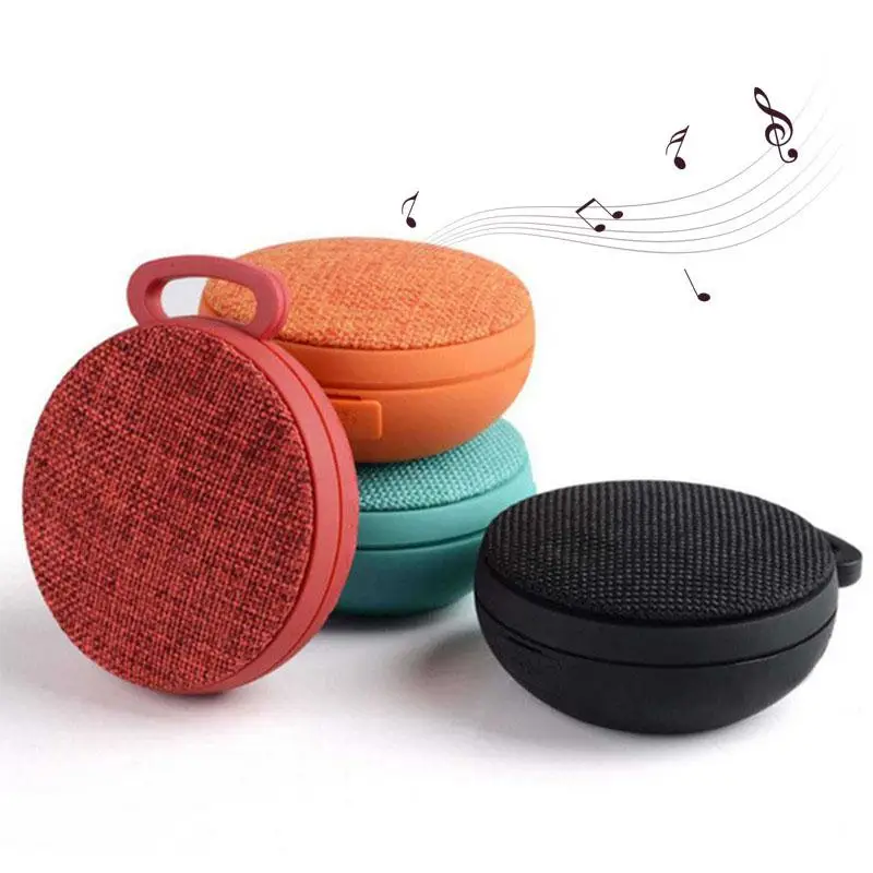 Eastvita беспроводной Bluetooth динамик круговой ткани портативный крюк сабвуфер бум