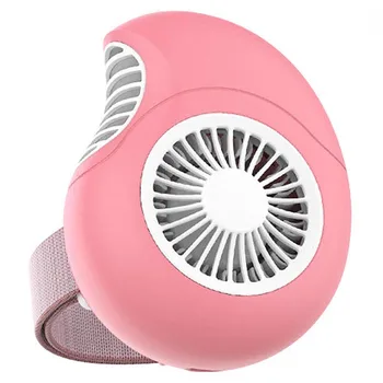 

Outdoor Portable Handheld Radiator Fan Cartoon Conch Mini Fan Adjustable Usb Charging Fan Wrist Cooling Fan