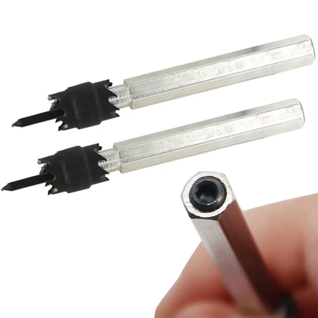 

1pc HSS Double Sided Rotary Spot Weld Cutter 3/8" & 5/16" Remover Sheetmetal Drill Bit