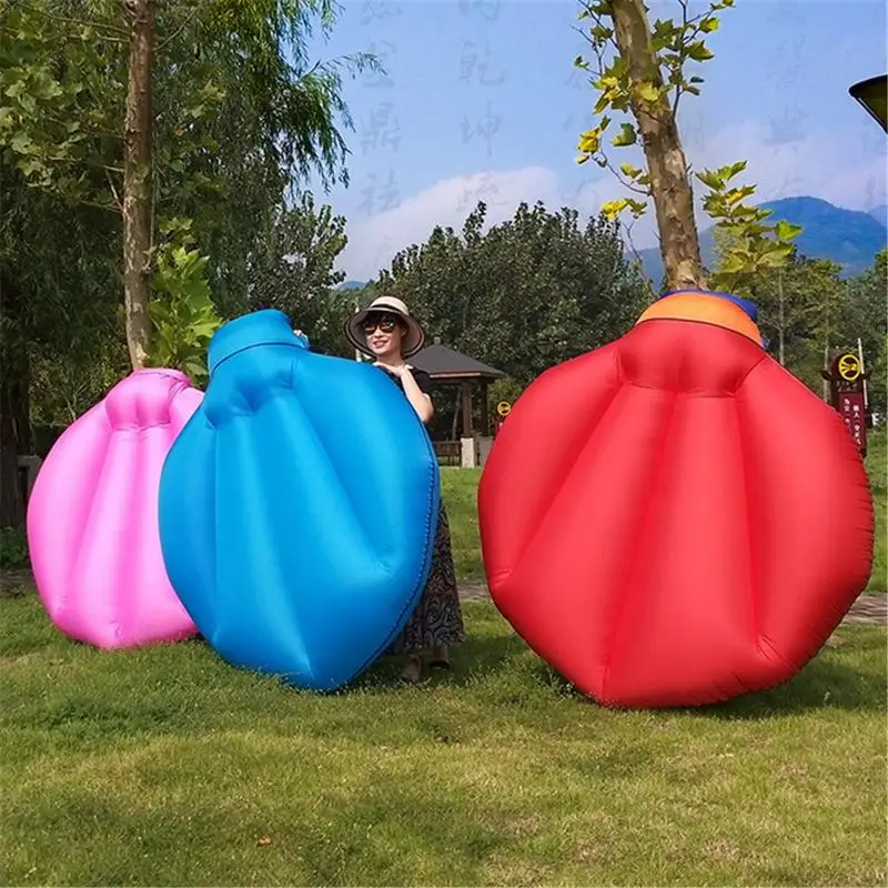 

Inflatable Sofa Mat New Ultralight Outdoor Beach Sleeping Bag Bed Folding Shell Fast Air Wild Camping Pad Convenient Mattress