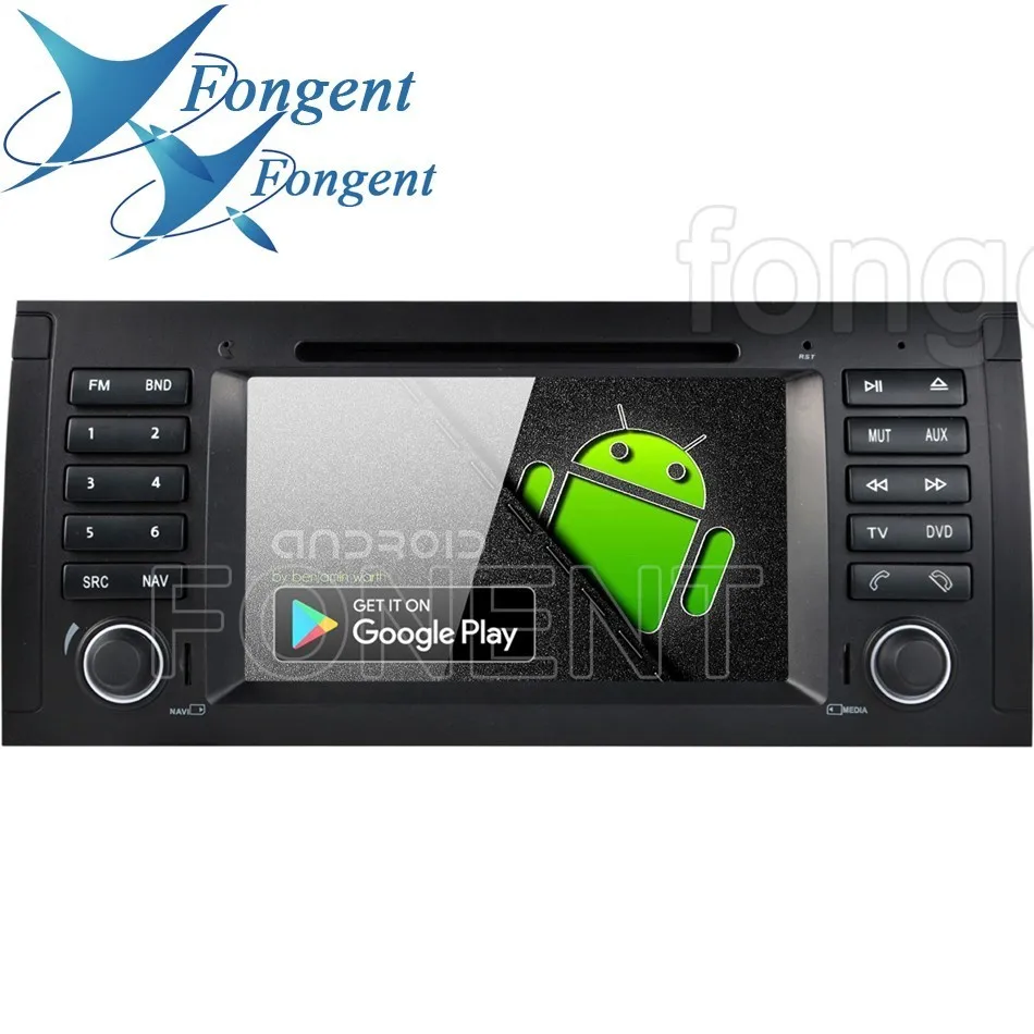 

For BMW X5 E53 E39 E38 M5 5 7 Series Multimedia Radio GPS Navigator Stereo Android 9.0 Eight Octa RK339 PX6 Car 1din DVD Player