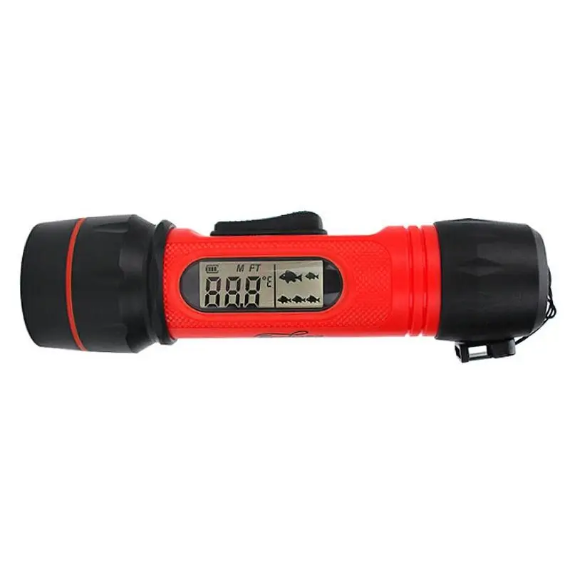 

Led Digital Fish Finder Sonar Fishfinder Underwater Ocean Lake Sea Alarm Fishing Tools Support Self-locking