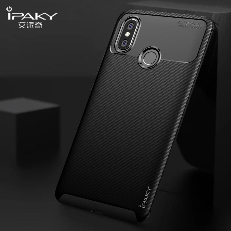 Mi Max 3 Чехол iPaky чехол из силикона и ТПУ для Xiaomi mi Xio Max3 Global силиконовый мягкий s |