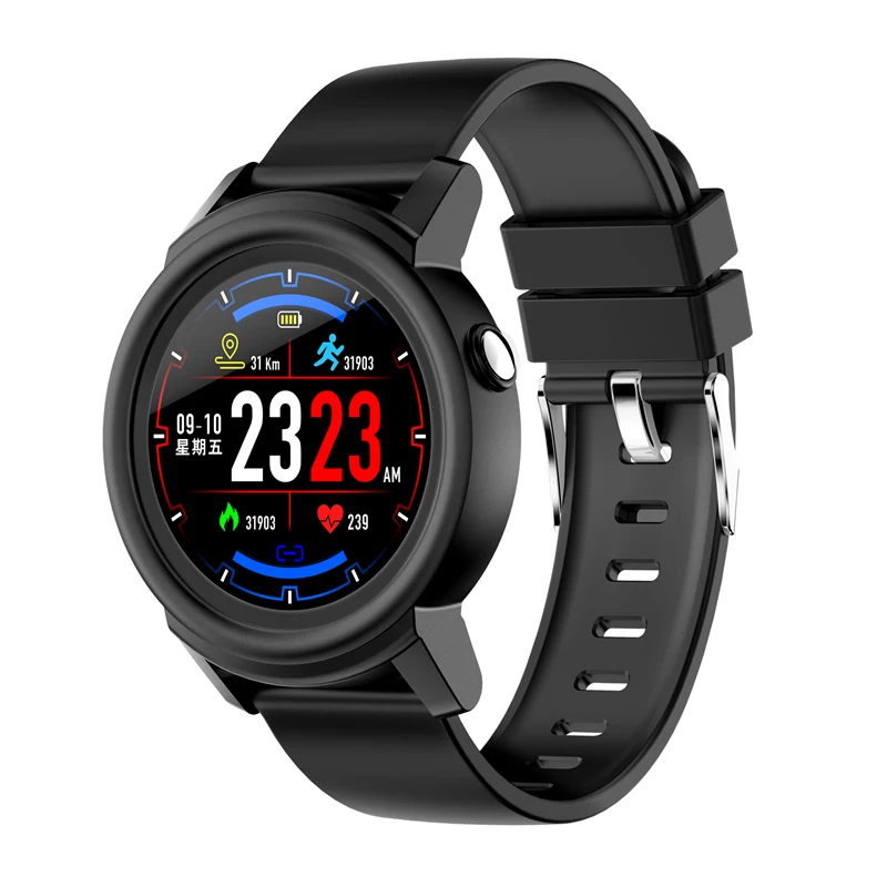 2019 Bakeey NY01 Smart Watch 1.3' Full HD IPS Circular Screen HR Monitor Multi-language Sport Mode Fitness Tracker Smartwatch