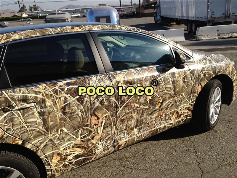 Камуфляжная трава Realtree камуфляжные автомобильные виниловые наклейки с матовым