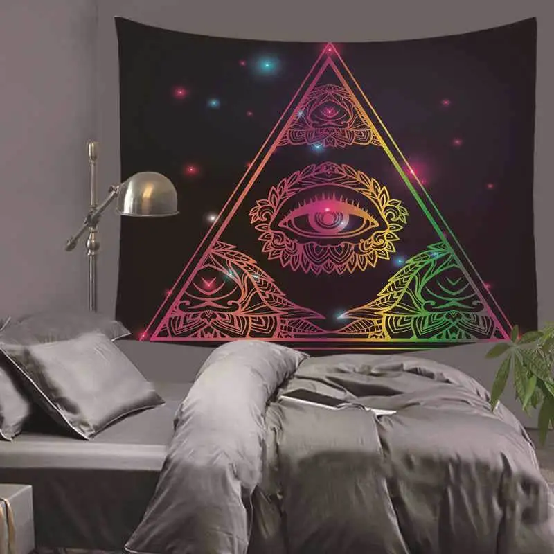 Cilected Hamsa Hand Tapestry Psychedelic Indian Mandala Tapestries Psychedelic Indian Mandala Tapestries