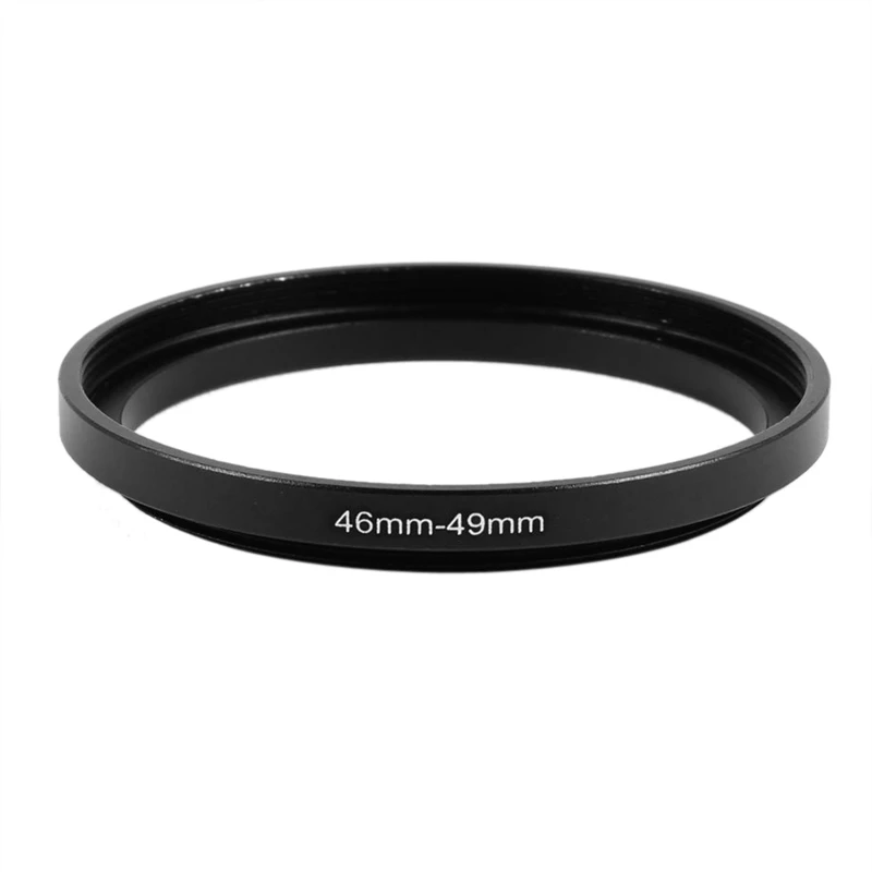 

46mm to 49mm Camera Filter Lens 46mm-49mm Step Up Ring Adapter