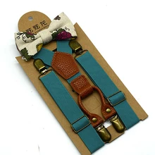 Регулируемые подтяжки с зажимом и галстуком-бабочкой; комплекты одинаковых цветов; торжественные комплекты для маленьких мальчиков и девочек