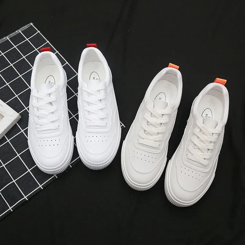 

New Pattern Korean All-match Shoes Basics Casual Shoes Street Time Run Shoe Leather---MAM