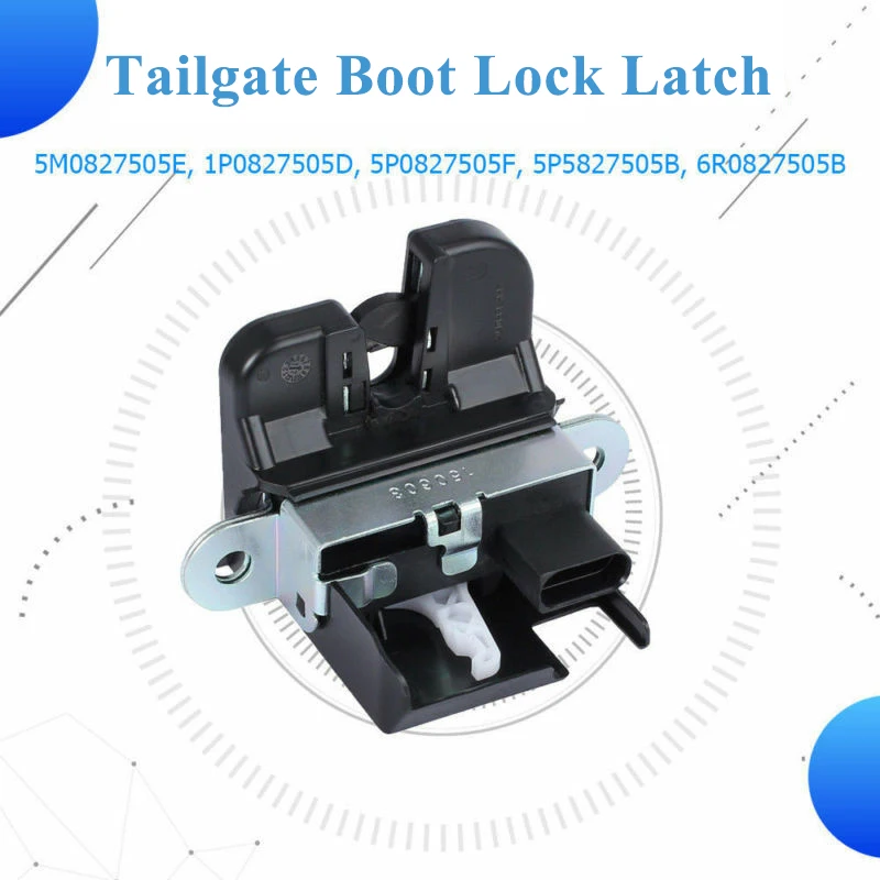 

FOR SEAT LEON (1P1) ALTEA 5P1 Tailgate Boot Lock Latch Catch Mechanism Actuator