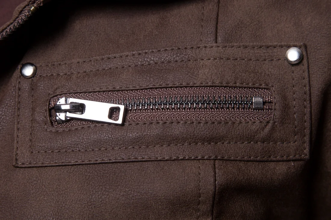 Brand Men's Clothing Direct Aowofs2019 Autumn New Men's Large Size Casual Men's Hooded Leather Fake Two-piece Leather Jacket Brand Men's Clothing Direct Aowofs2019 Autumn New Men's Large Size Casual Men's Hooded Leather Fake Two-piece Leather Jacket