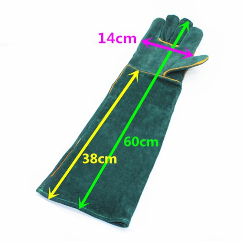 1 пара длиной 60 см износостойкие термоизоляционные сварочные перчатки с высокой температурой защитные перчатки устойчивые к царапинам Ba