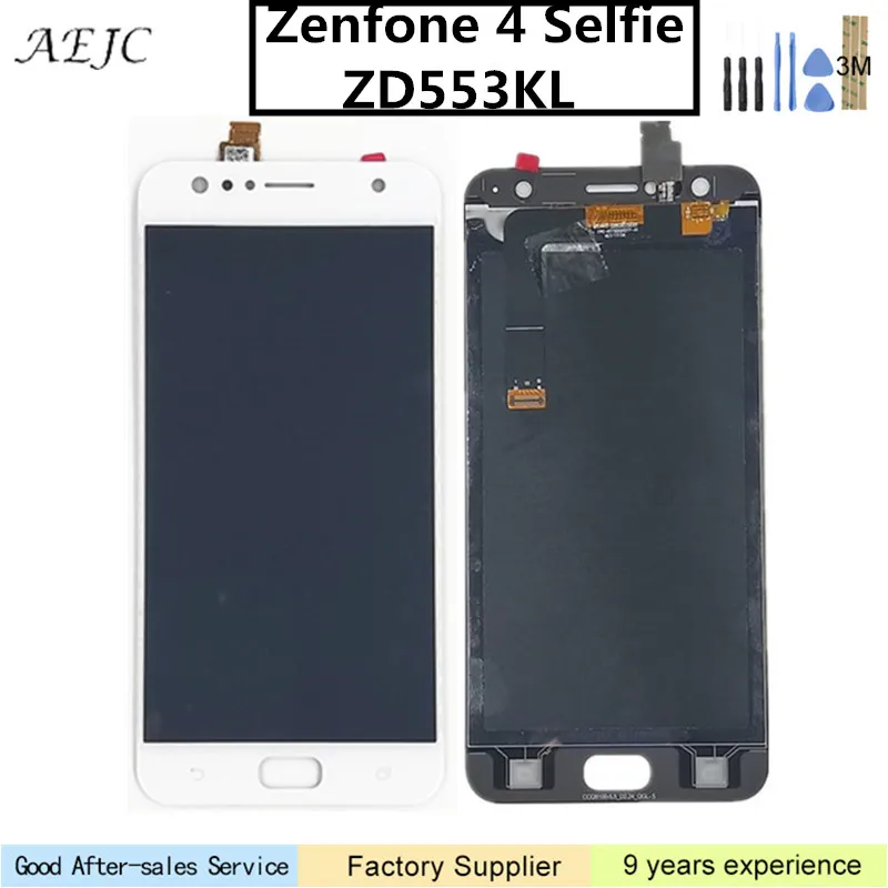 

For Asus Zenfone 4 Selfie ZD553KL X00LD LCD Display Touch Screen Digitizer Assembly Replacement for Asus ZD553KL Screen 5.5
