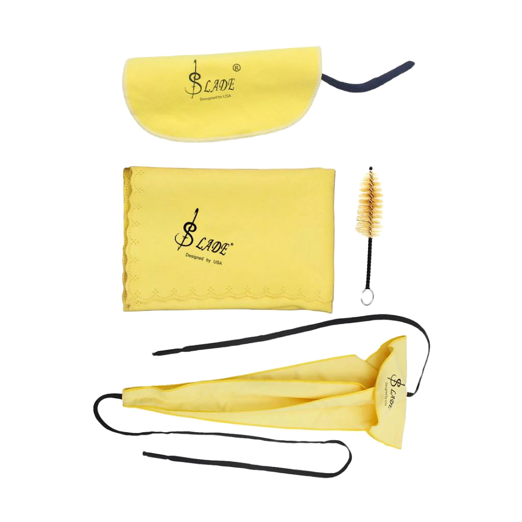 

Saxophone Sax Cleaning Kit Sax Clean Cloth Swab Mouthpiece Brush Screwdriver for Beginner Music Lover