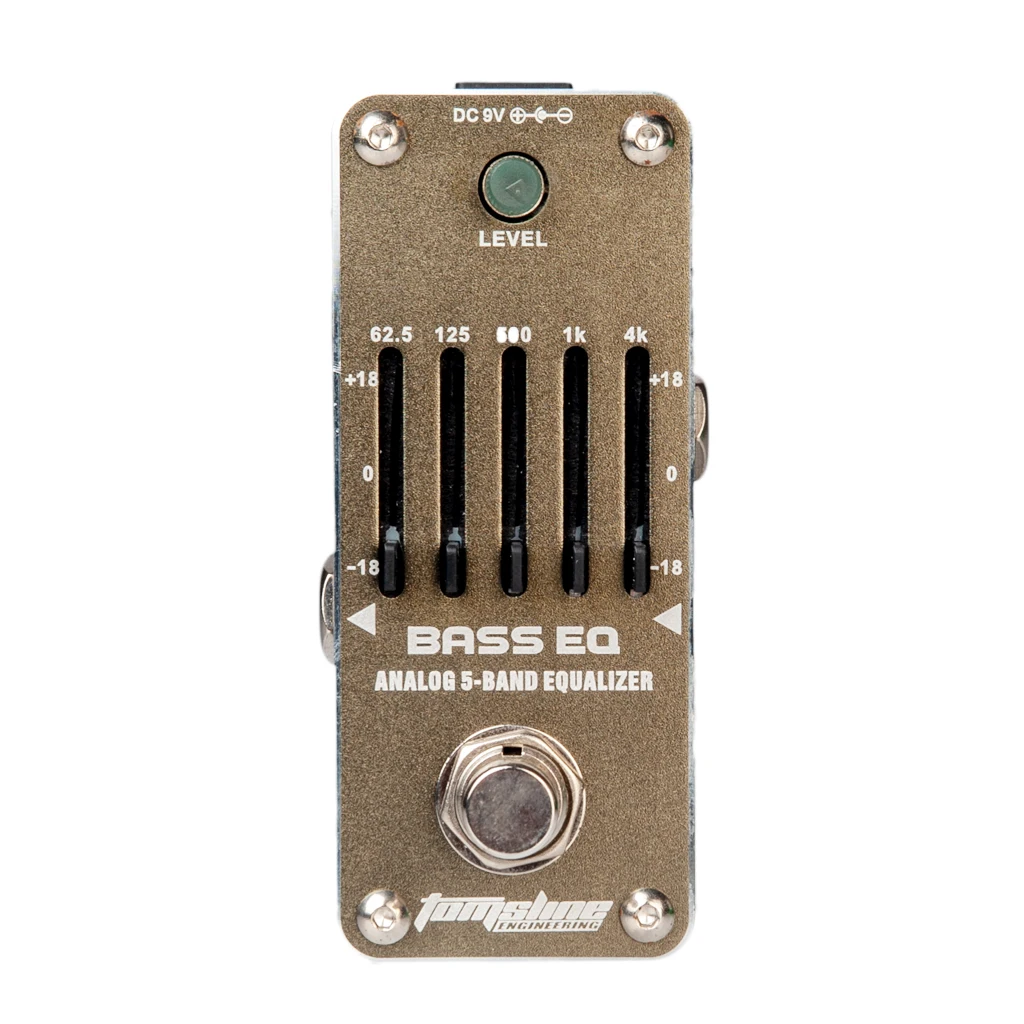 Aroma AEB 3 For Electric Guitar Bass EQ Analog 5 Band Equalizer Electric Guitar Effect Pedal
