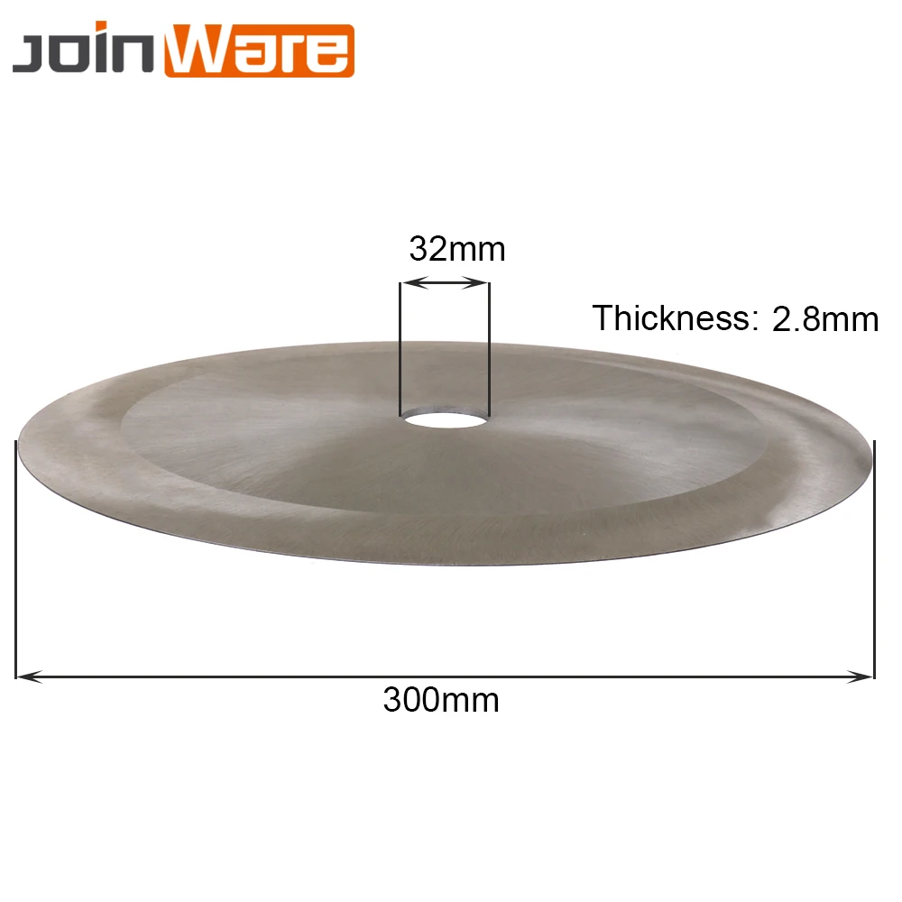 Cortador de Rolo de Papel Disco de Corte Faca Serra Circular Lâmina 1 pc 300x32x2.8mm - Image 3