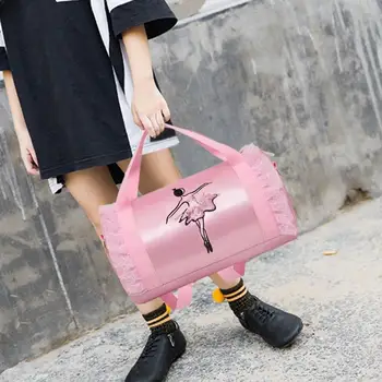 

New Baby Girl Messenger Bags Sequin Dancer Print Children Kids Girls Princess Ballet Shoulder Bag Handbag Crossbody Bags