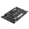 2 en 1 NGFF M.2 B + M clé Mini PCI-E ou mSATA SSD vers SATA III carte adaptateur pour SSD msata complet/2230/2242/2260/22x80 M2 ► Photo 3/6