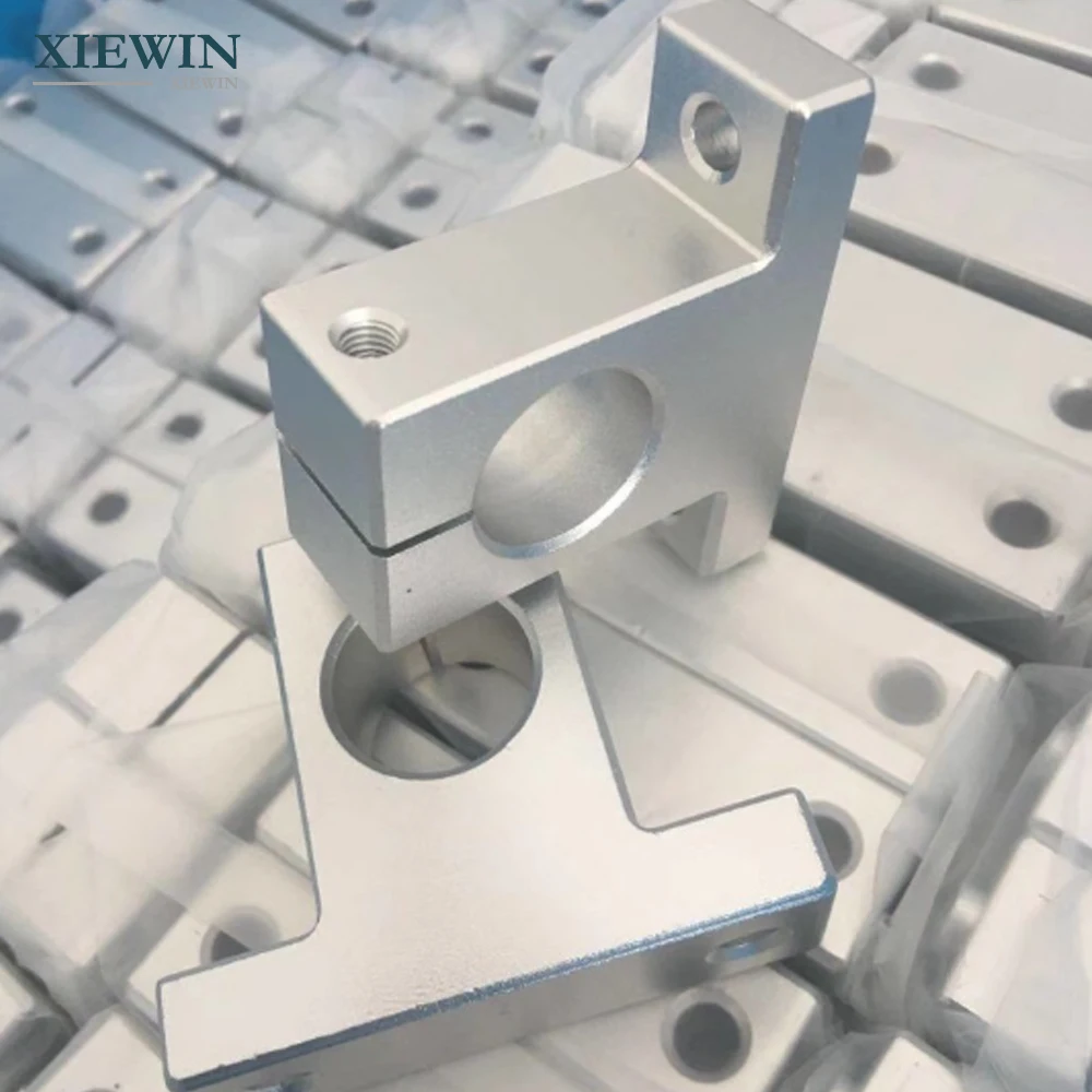 4 قطعة/الوحدة SK8 SK10 SK12 SK16 SK20 SK25 SK30 8 مللي متر 16 مللي متر الخطي تحمل السكك الحديدية رمح حامل دعم ل CNC راوتر SH8A 3D طابعة