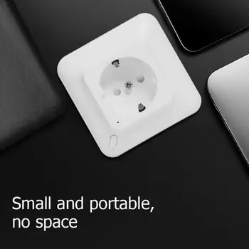 

80 Type WIFI Smart Socket EU Plug 220V 16A Remote Control Smart Timing Switch Work For Amazon Alexa/Google Assistant