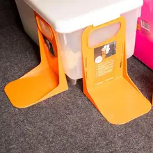 1 шт. Авто L форма хранения укладка держать Нескользящие багажные стойки делитель багажник крепление перегородки