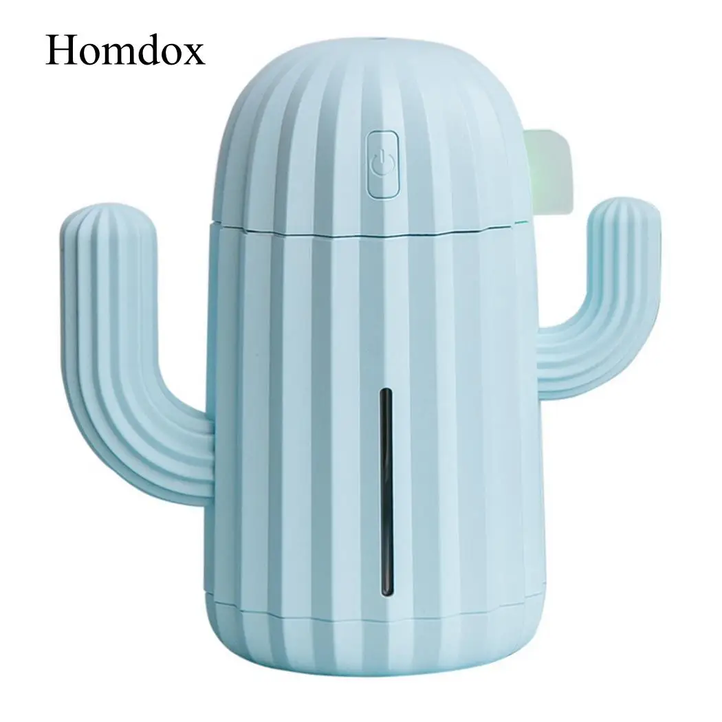 

Mini Air Humidifier Diffuser Shape Humidifier USB Ultrasonic Humidifier Home Air Oil Essential USB Portable Cactus Office