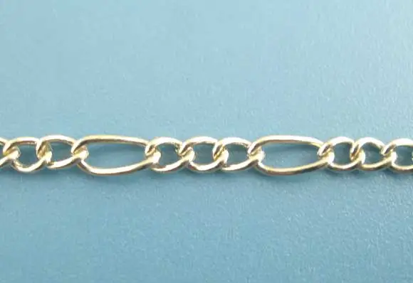 

DoreenBeads 800cm Silver Tone Link Chains Findings 2mm*5mm (B02932), yiwu