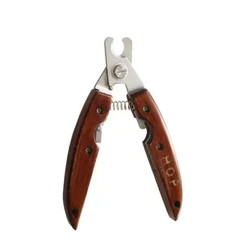 

1pc Nail Clipper Stainless Steel Wear Resistant Anti-slip Ergonomic Sharp Nail Cutter for Dog Cutting Pet Cat Nail