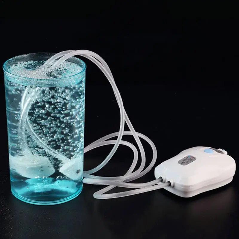 Small Fish Tank Charging Oxygen Pump AC And DC Dual use Oxygen Pump Fishing Fish Outdoor