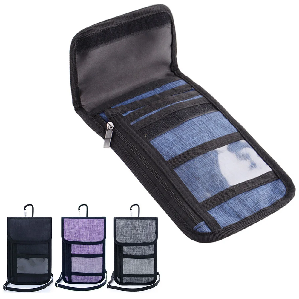 Cash Organizer Travel Card Bag Travel Wallet Protector Pouch Organizer