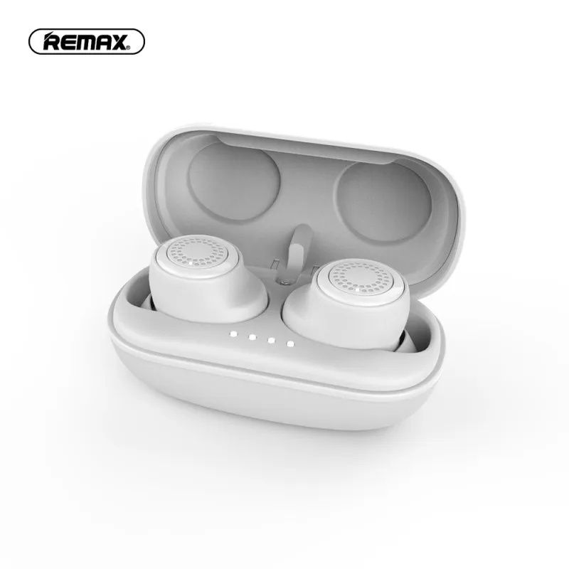 

REMAX TWS-2 TWS Wireless Bluetooth Earphones Binaural Stereo Handsfree Call Headset In-ear Mini Earbuds with Mic & Charging Dock