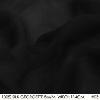 

[CLEARANCE SALE]SILK GEORGETTE 114cm width 8momme/100% Pure Silk Fabric for christmas tree decorations Small Pieces of Silk