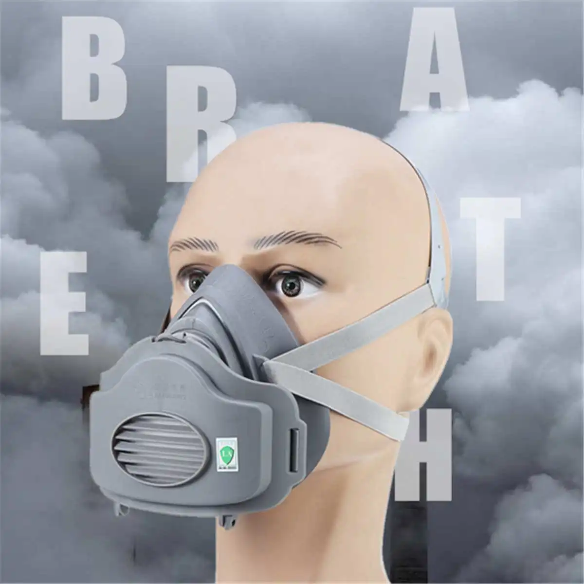 

PM2.5 Gas Protection Filter Face Chemical Respirator Anti Dust Smog Mask 3600 N95 Spraying Workplace Safety Health Supplies