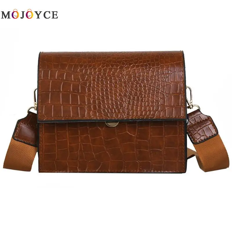 

Alligator Pattern Women Shoulder Bags Casual Leather Solid Color Messenger Crossbody Bag Women Leather Handbags