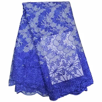 

Latest French Nigerian Laces Fabrics High Quality Tulle African Laces Fabric Wedding African French Tulle Lace