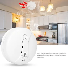 DC 9 V светодиодный интеллектуальный инфракрасный дыма пожарный детектор сигнал датчика безопасности дома аксессуары