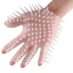 Qise Sex массажные перчатки мужской женский силикон интимные товары мастурбация силиконовый чехол для пары