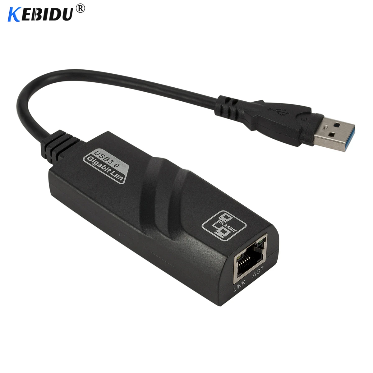KEBIDU проводной USB 3 0 к Gigabit Ethernet RJ45 LAN (10/100/1000) Мбит/с сетевой адаптер Сетевая карта