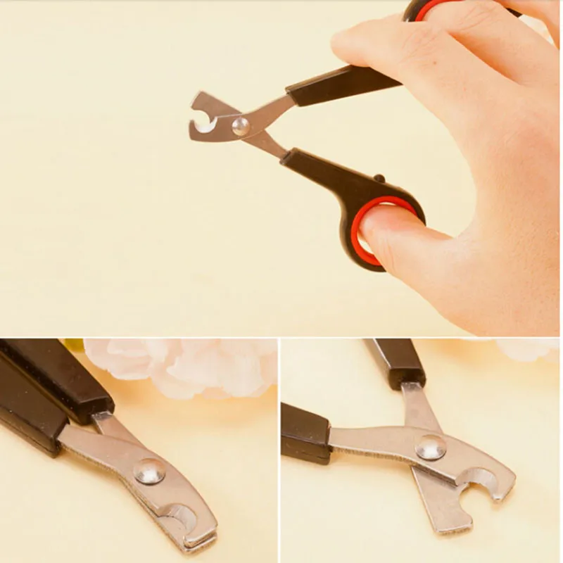 

12cm rabbit toenail cutter cat claw trimmer clipper grooming paw animal parrot shear nail scissor toe gerbid bird tool